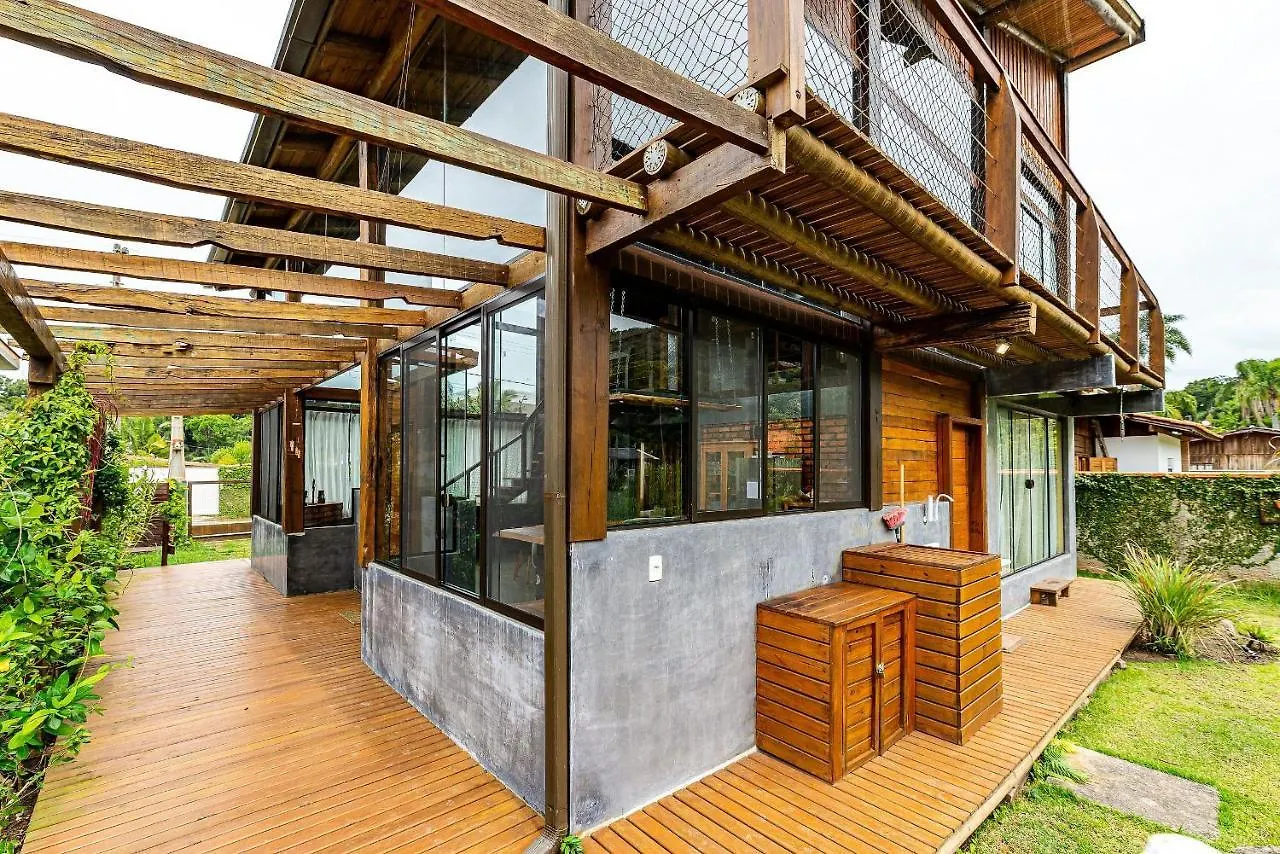 Duplex 3Q Churrasq. E Garagem Prox A Praia Emb686 봄비나스 펜션